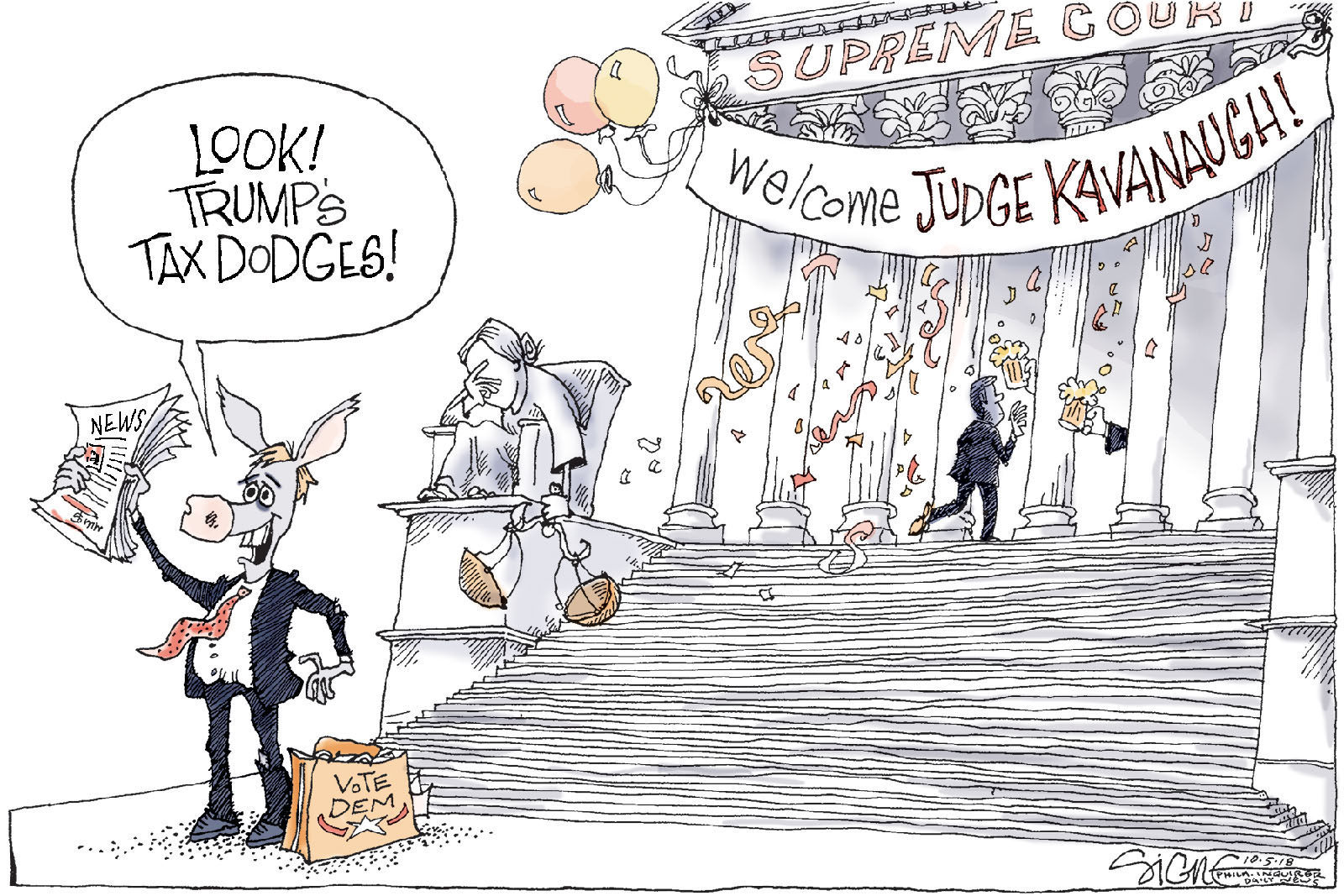 Signe Wilkinson / Philadelphia Daily News
